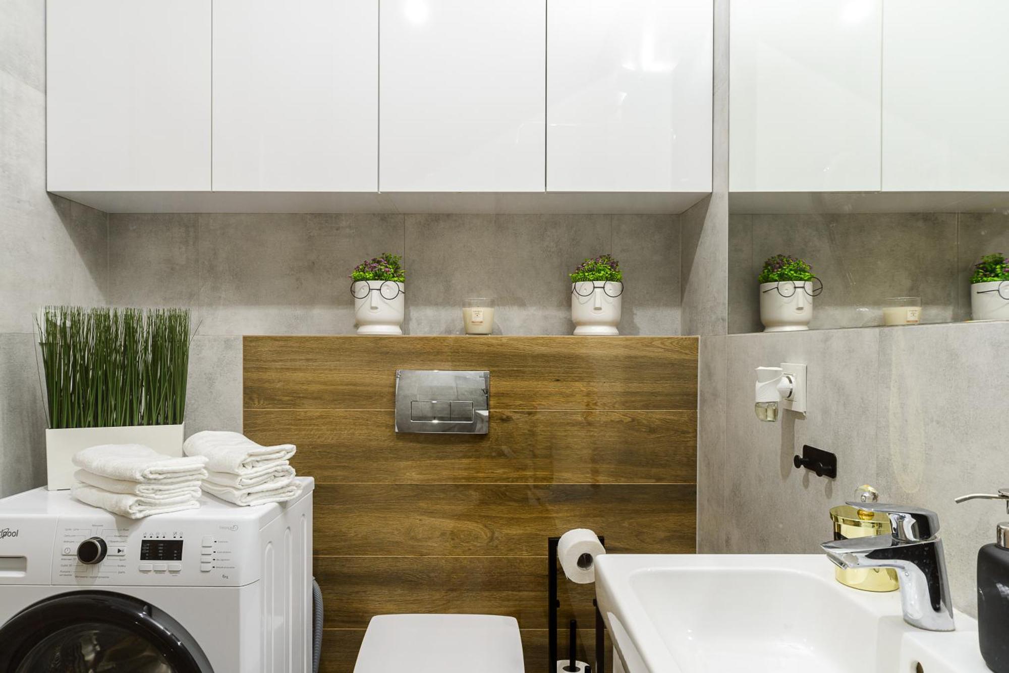 Lumina Stylish 3-Room Apart With Balcony Lodz  Luaran gambar