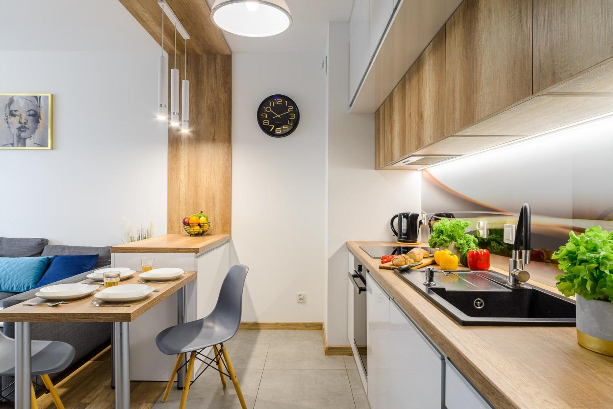 Lumina Stylish 3-Room Apart With Balcony Lodz  Luaran gambar