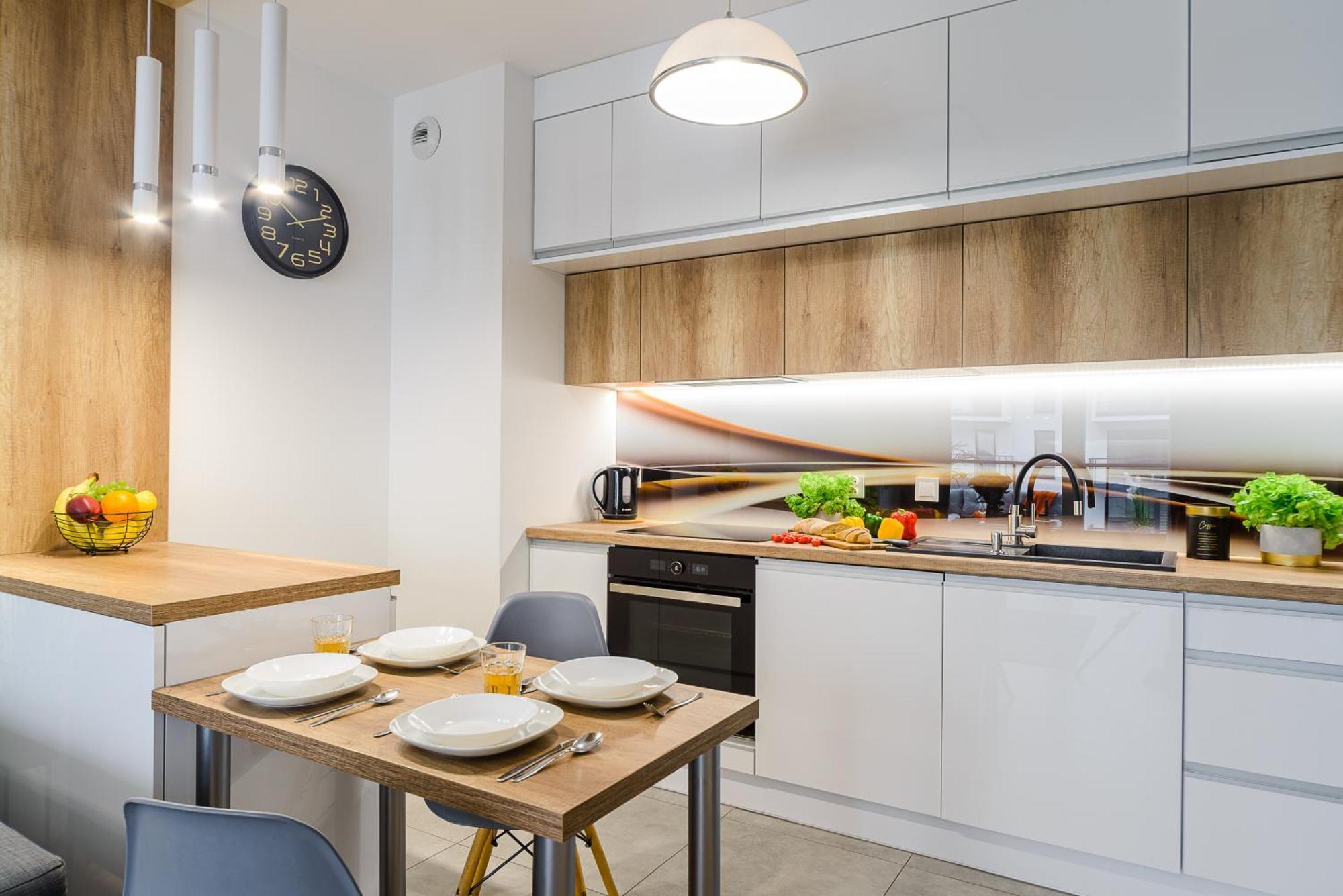 Lumina Stylish 3-Room Apart With Balcony Lodz  Luaran gambar
