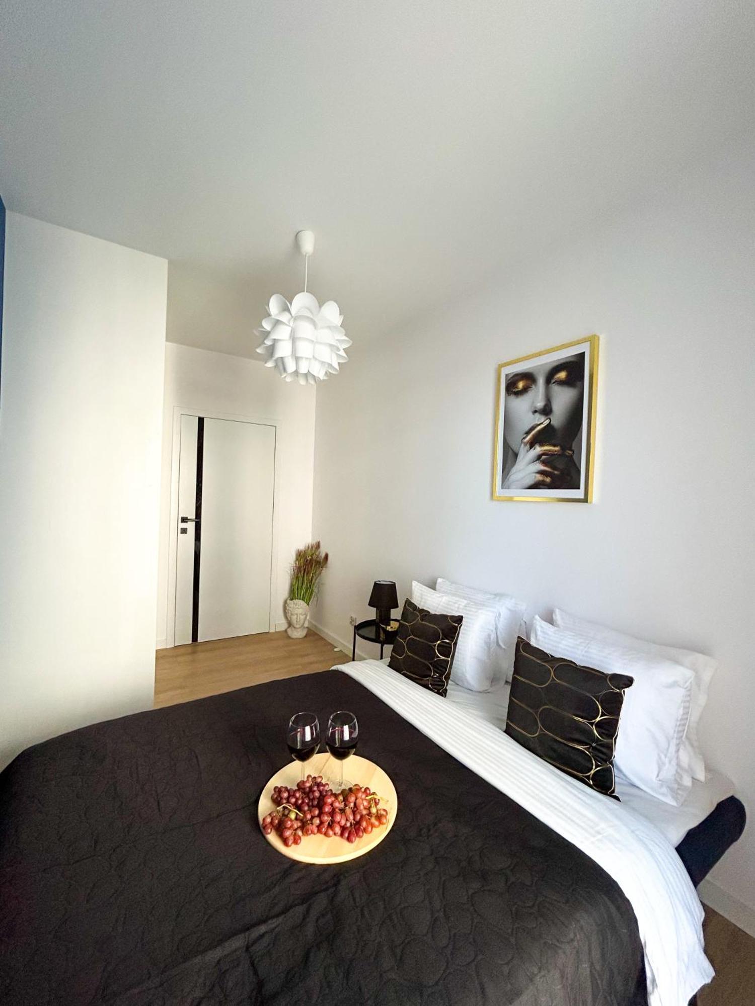 Lumina Stylish 3-Room Apart With Balcony Lodz  Luaran gambar