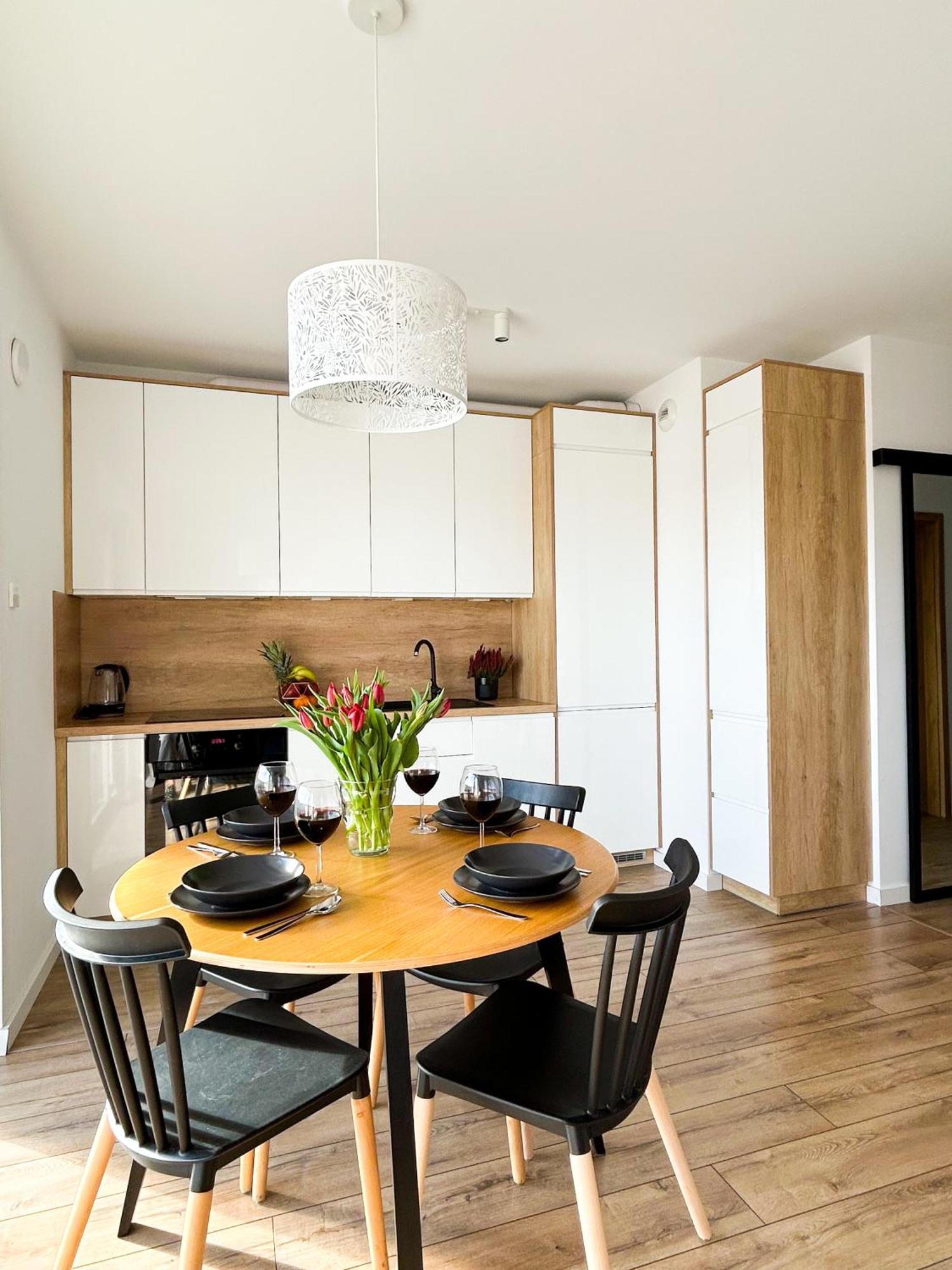 Lumina Stylish 3-Room Apart With Balcony Lodz  Luaran gambar