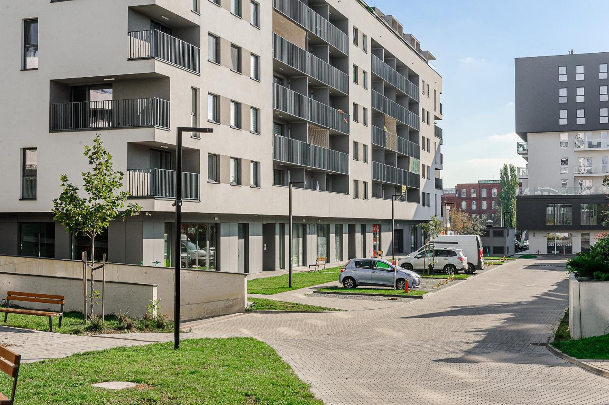 Lumina Stylish 3-Room Apart With Balcony Lodz  Luaran gambar