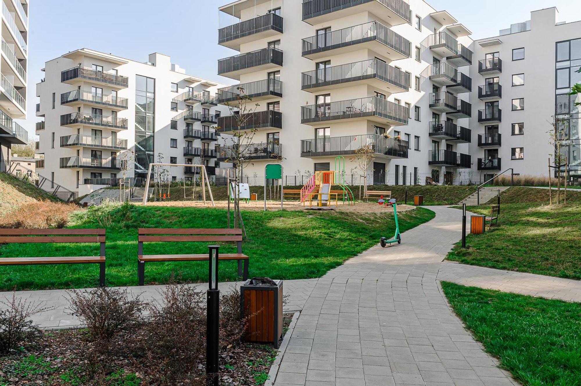 Lumina Stylish 3-Room Apart With Balcony Lodz  Luaran gambar